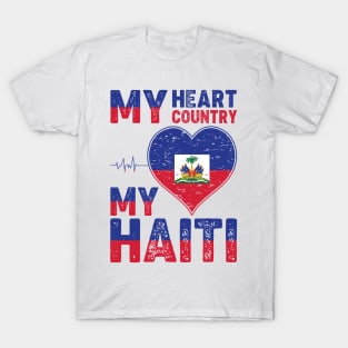 Happy Haitian Flag Day Celebration Haiti Love T-Shirt